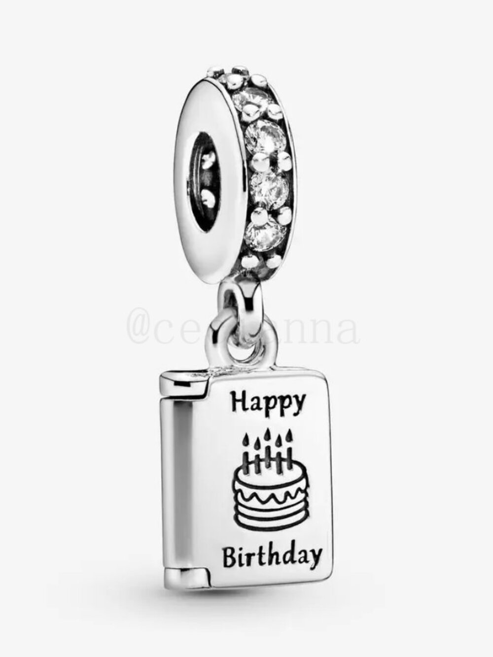 Pandora Birthday Card Dangle Charm